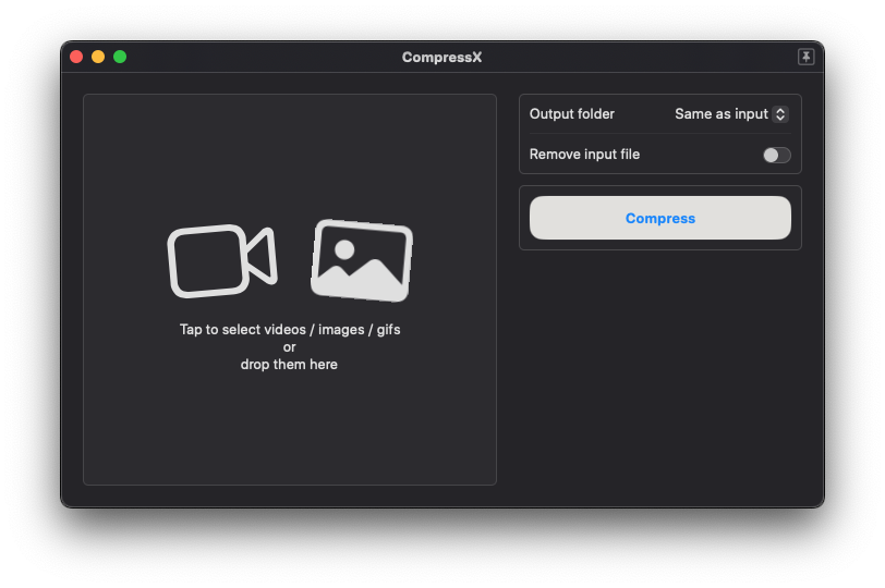 CompressX Screenshot 1